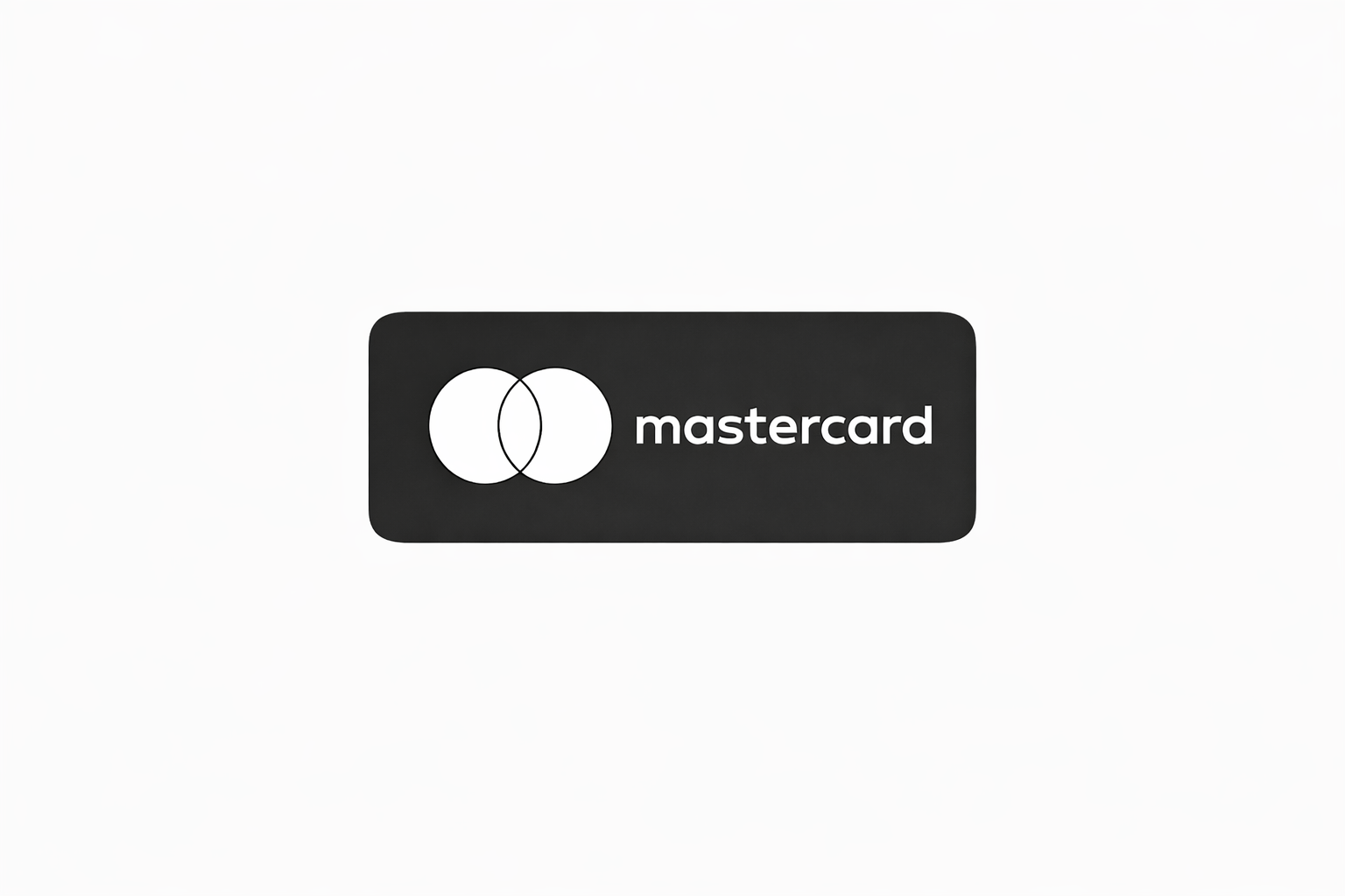 logo mastercard sur fond noir
